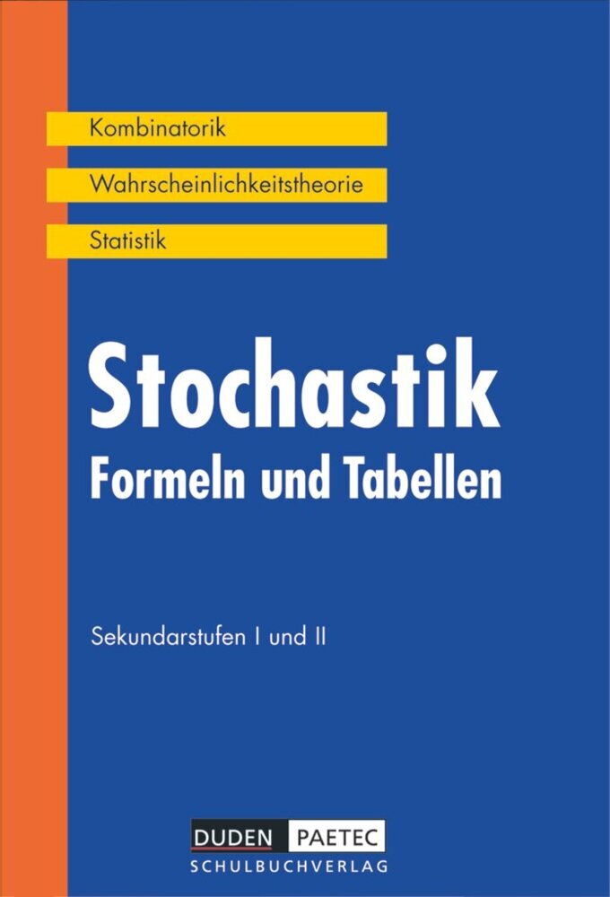 Duden Formeln und Tabellen - Mathematik main product photo