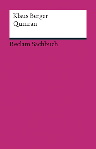 Qumran. Funde - Texte - Geschichte main product photo