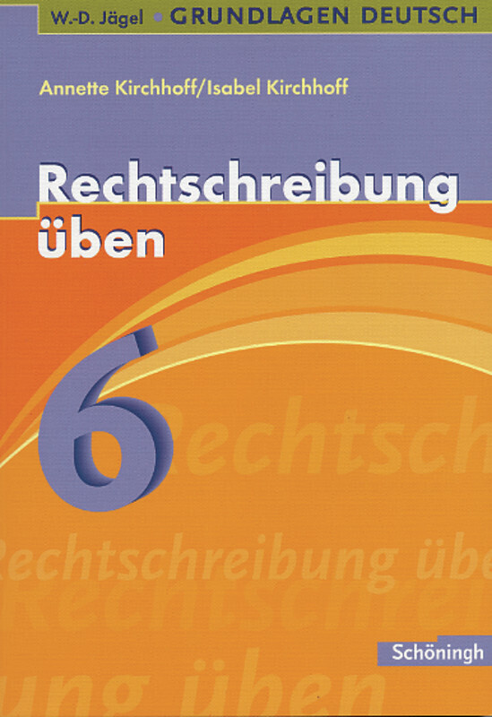 Rechtschreibung üben, 6. Schuljahr main product photo