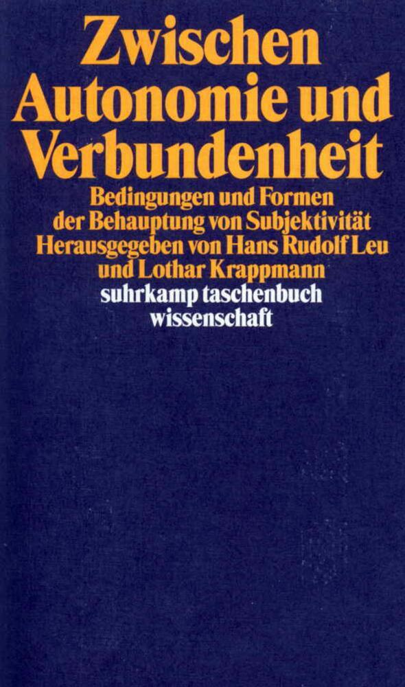 Zwischen Autonomie und Verbundenheit main product photo