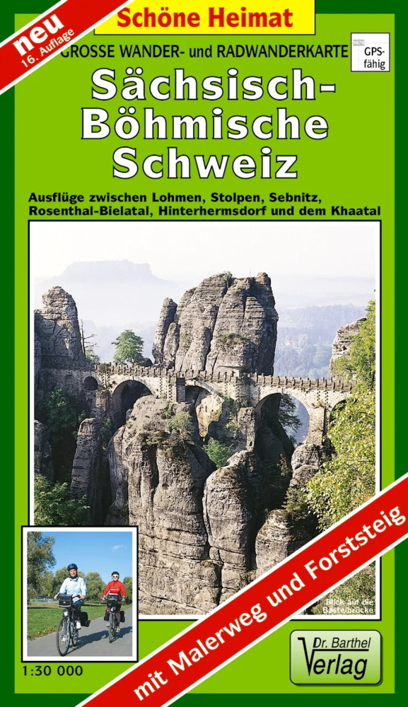Doktor Barthel Karte Sächsisch-Böhmische Schweiz main product photo