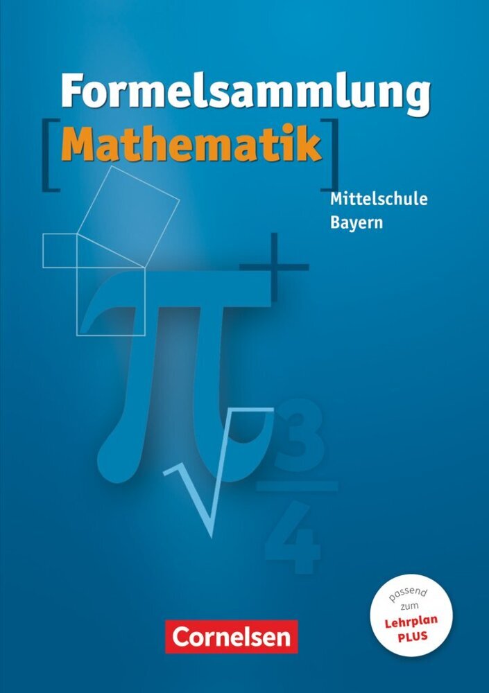 Formelsammlungen Sekundarstufe I - Bayern - Mittelschule main product photo