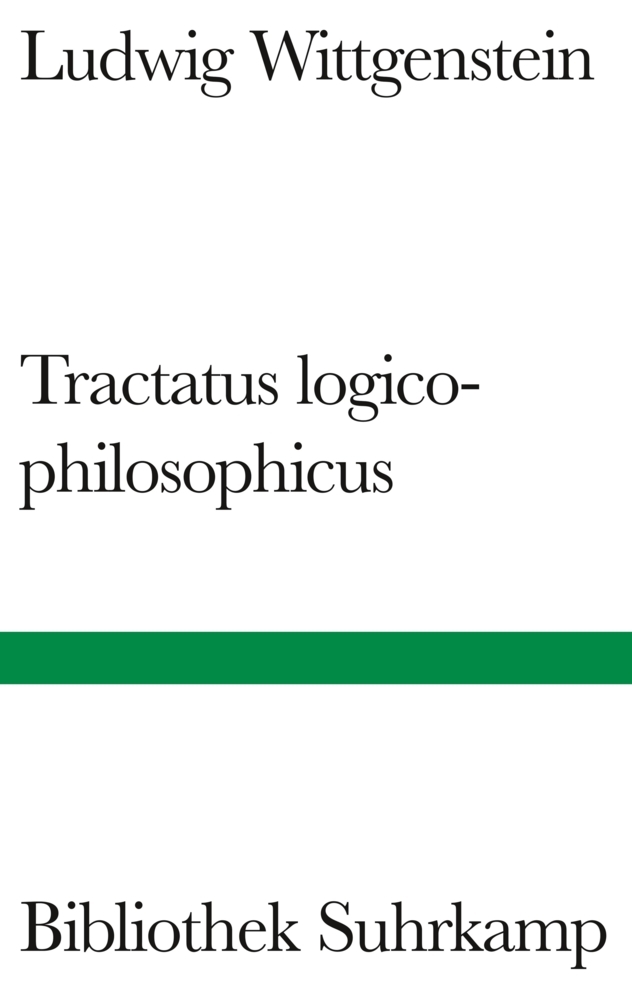 Logisch-philosophische Abhandlung. Tractatus logico-philosophicus main product photo