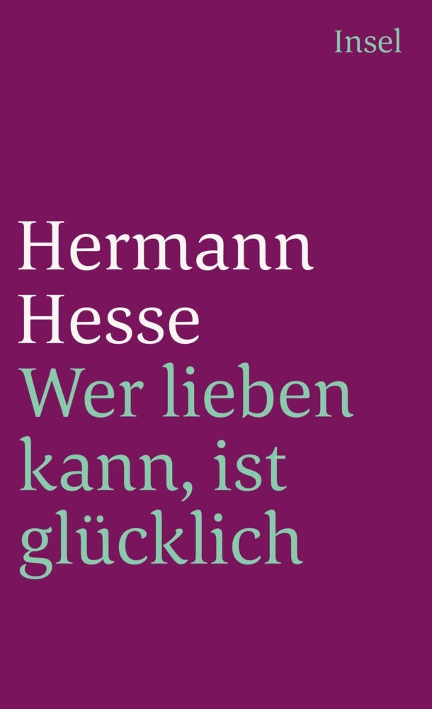 Wer lieben kann, ist glücklich main product photo