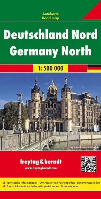 Freytag & Berndt Autokarte Deutschland Nord / Germany North main product photo