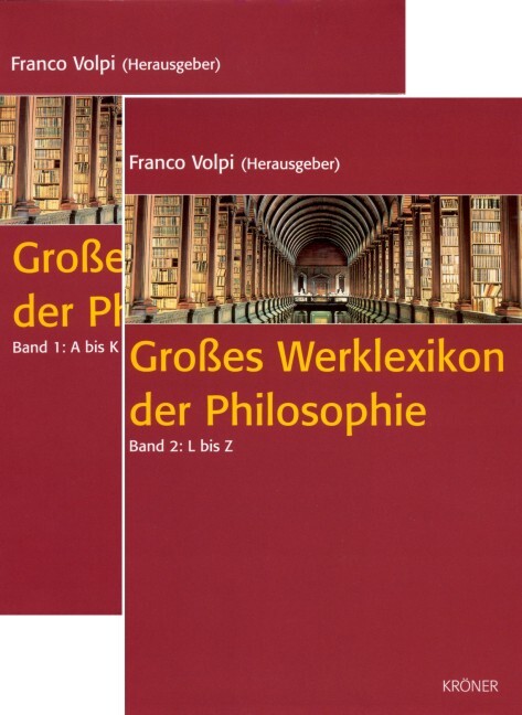 Großes Werklexikon der Philosophie, 2 Teile main product photo