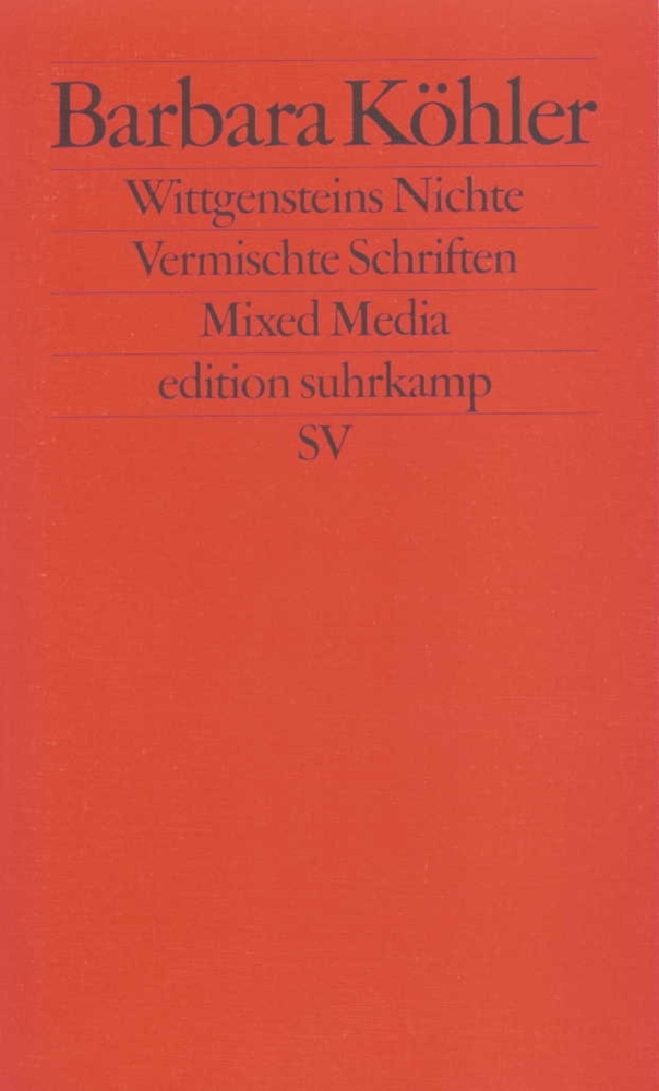 Wittgensteins Nichte main product photo