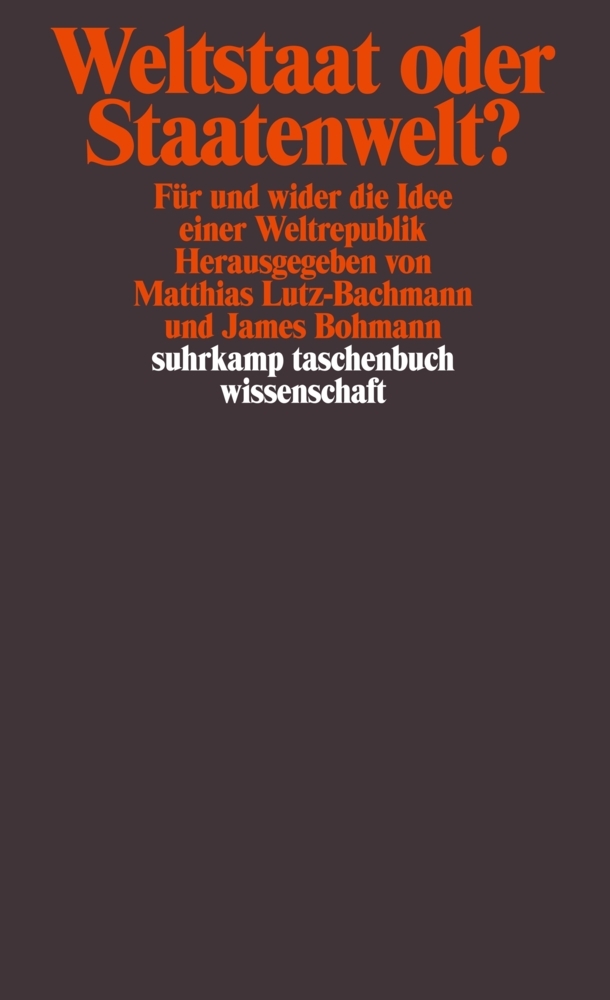 Weltstaat oder Staatenwelt? main product photo