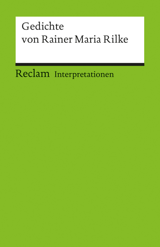 Gedichte von Rainer Maria Rilke main product photo