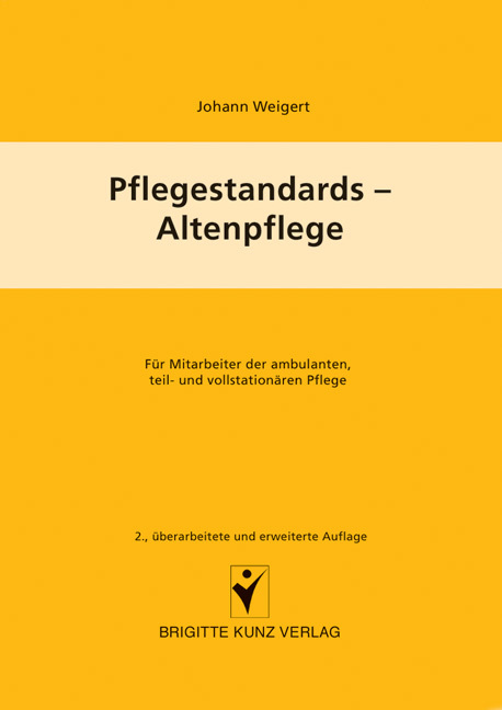 Pflegestandards - Altenpflege main product photo