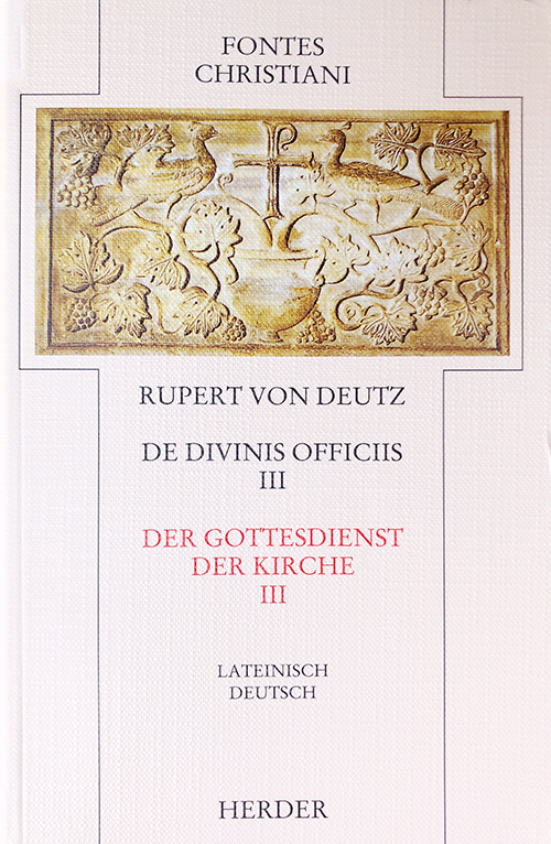 Fontes Christiani 2. Folge. Liber de divinis officiis. Tl.3 main product photo