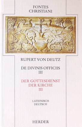 Fontes Christiani 2. Folge. Liber de divinis officiis. Tl.3