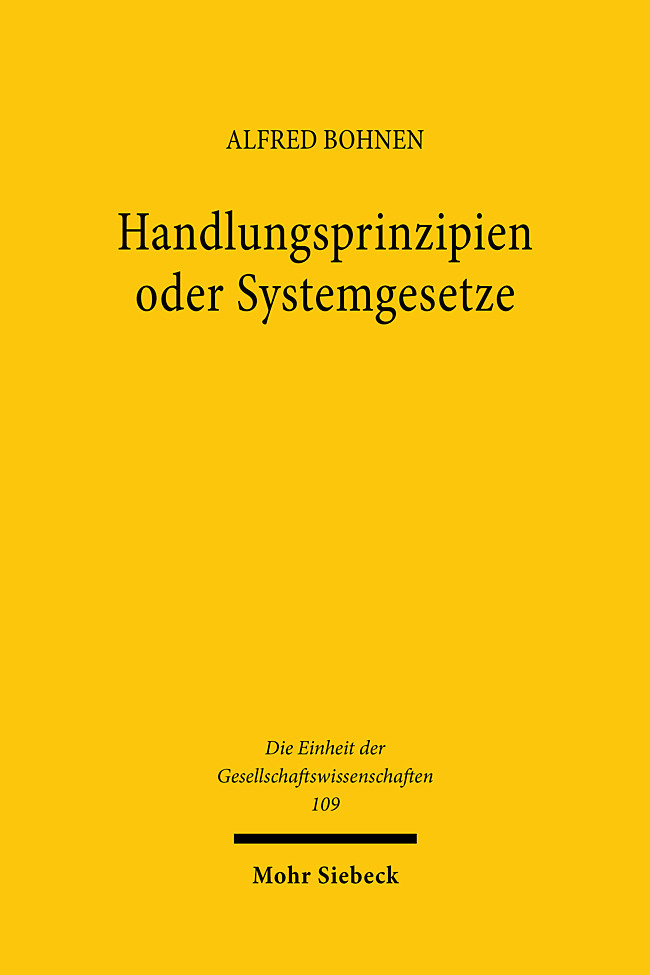 Handlungsprinzipien oder Systemgresetze main product photo
