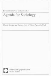 Agenda for Sociology