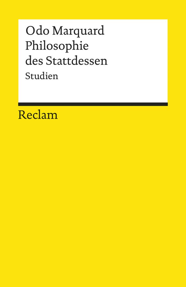 Philosophie des Stattdessen. Studien main product photo