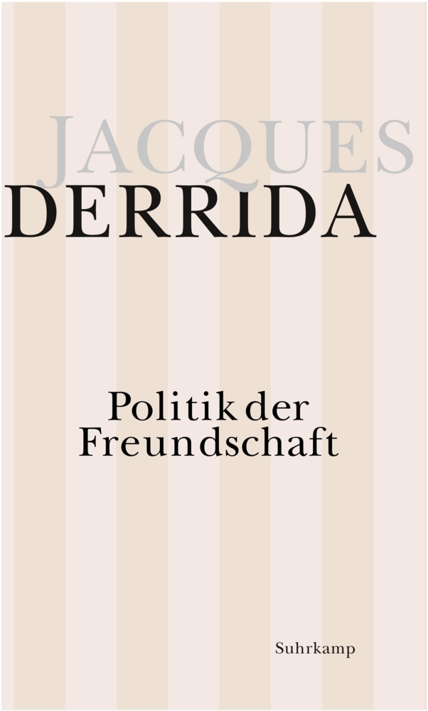 Politik der Freundschaft main product photo