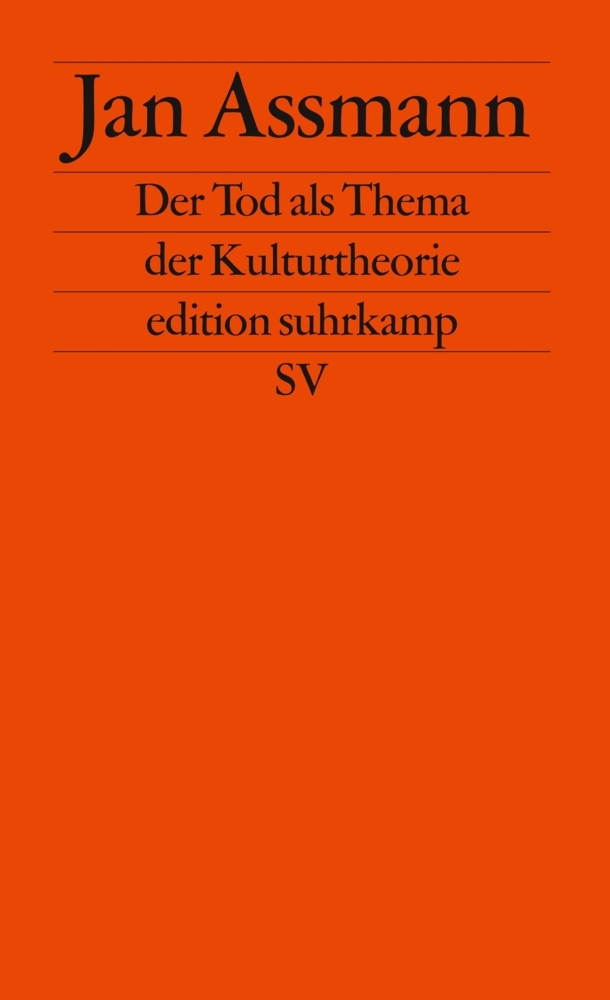 Der Tod als Thema der Kulturtheorie main product photo