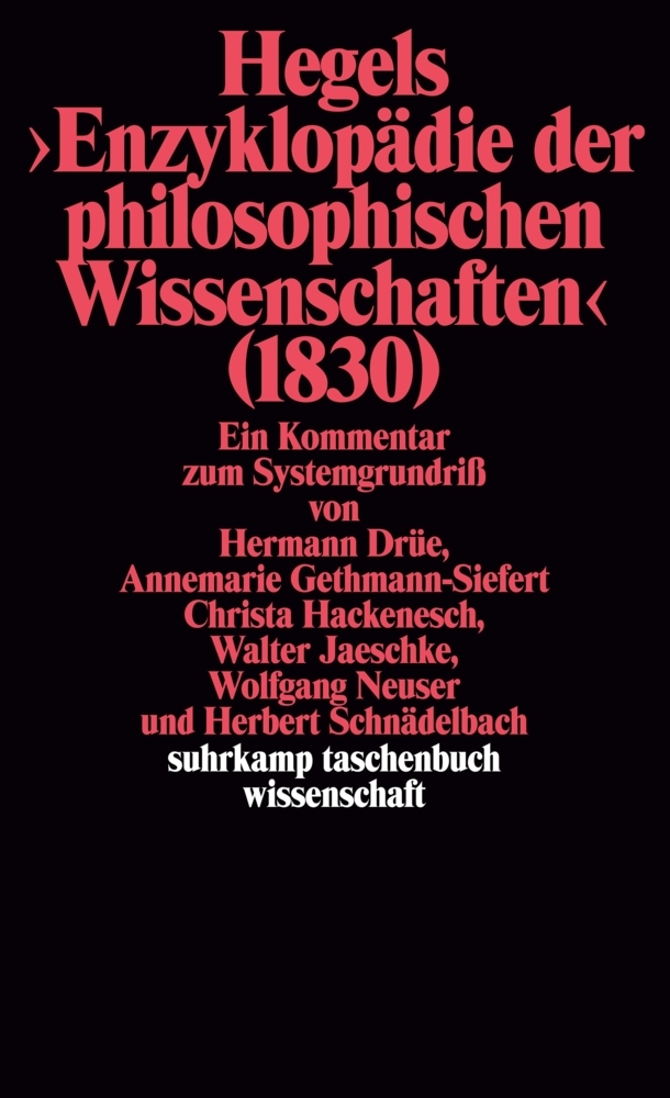 Hegels Philosophie - Kommentare zu den Hauptwerken. 3 Bände main product photo
