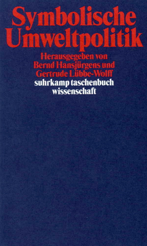 Symbolische Umweltpolitik main product photo