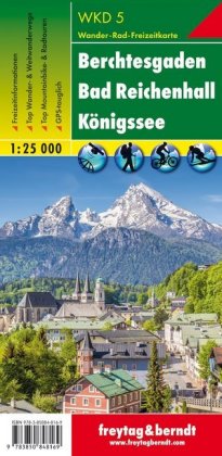 Freytag & Berndt Wander-, Rad- und Freizeitkarte Berchtesgaden, Bad Reichenhall, Königssee