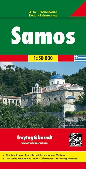 Samos, Autokarte 1:50.000. Samo main product photo