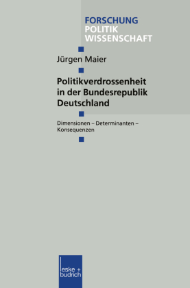 Politikverdrossenheit in der Bundesrepublik Deutschland