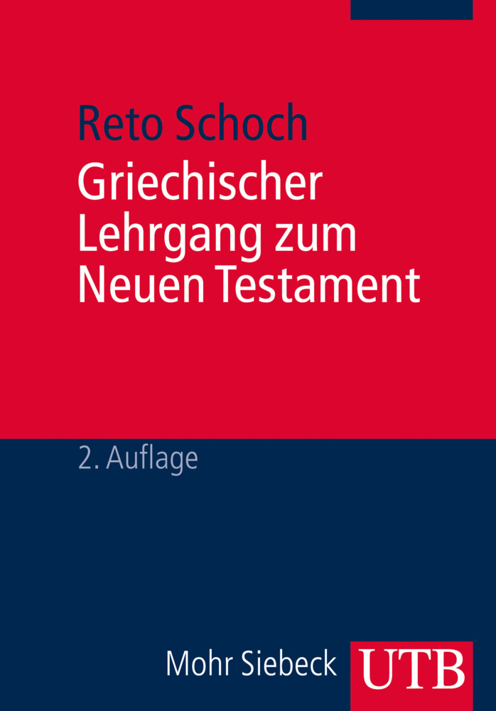 Griechischer Lehrgang zum Neuen Testament main product photo