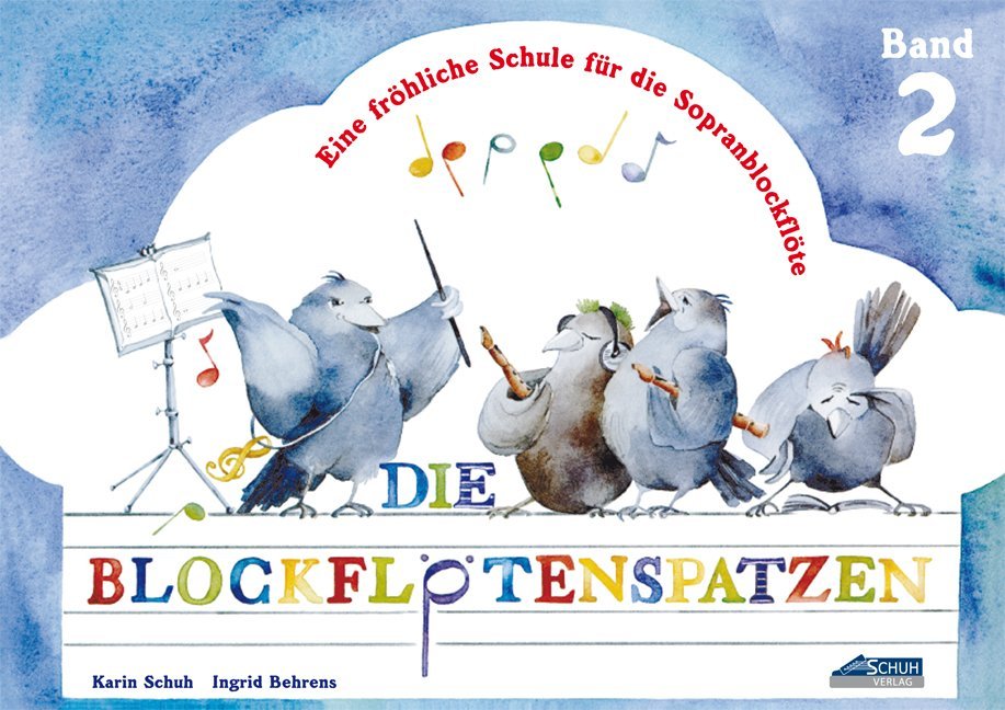 Die Blockflötenspatzen, 2 Teile. Bd.2 main product photo