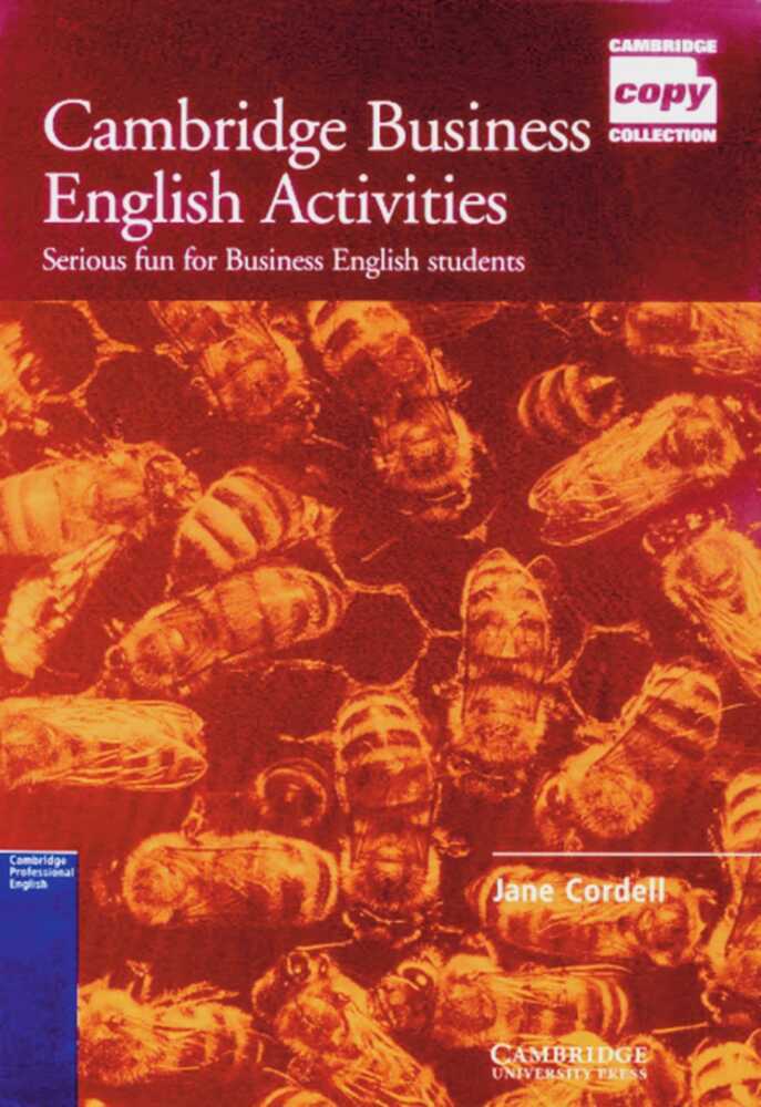 Cambridge Business English Activities main product photo