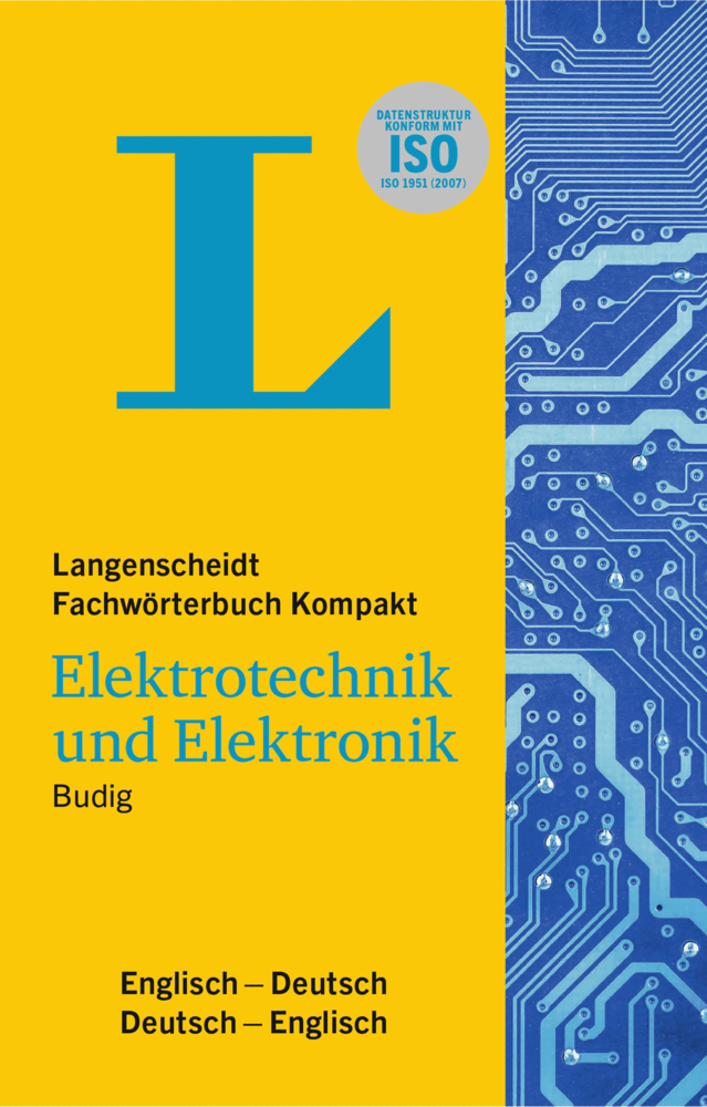 Langenscheidt Fachwörterbuch Kompakt Elektrotechnik und Elektronik Englisch main product photo