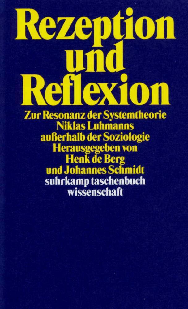 Rezeption und Reflexion main product photo