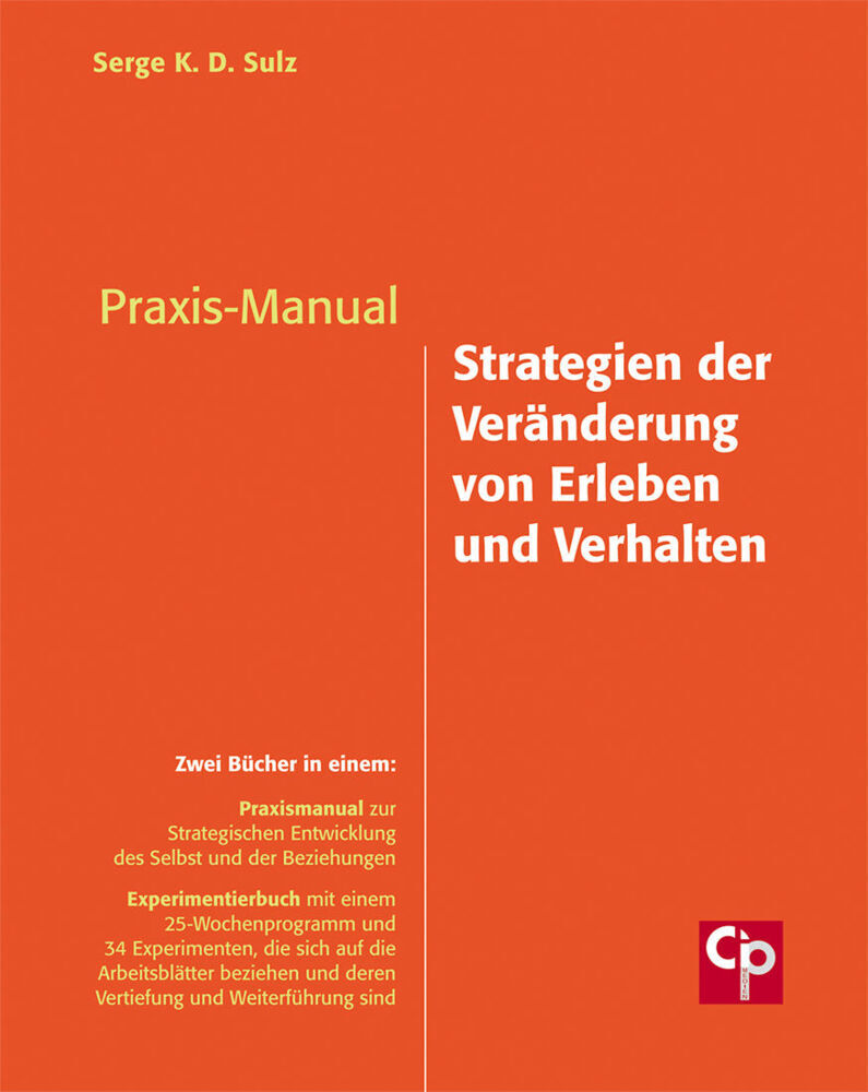 Praxis-Manual Strategien der Veränderung von Erleben und Verhalten main product photo
