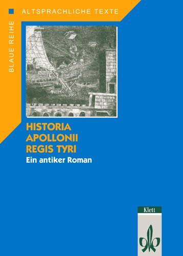 Historia Apollonii regis Tyri. Textausgabe main product photo