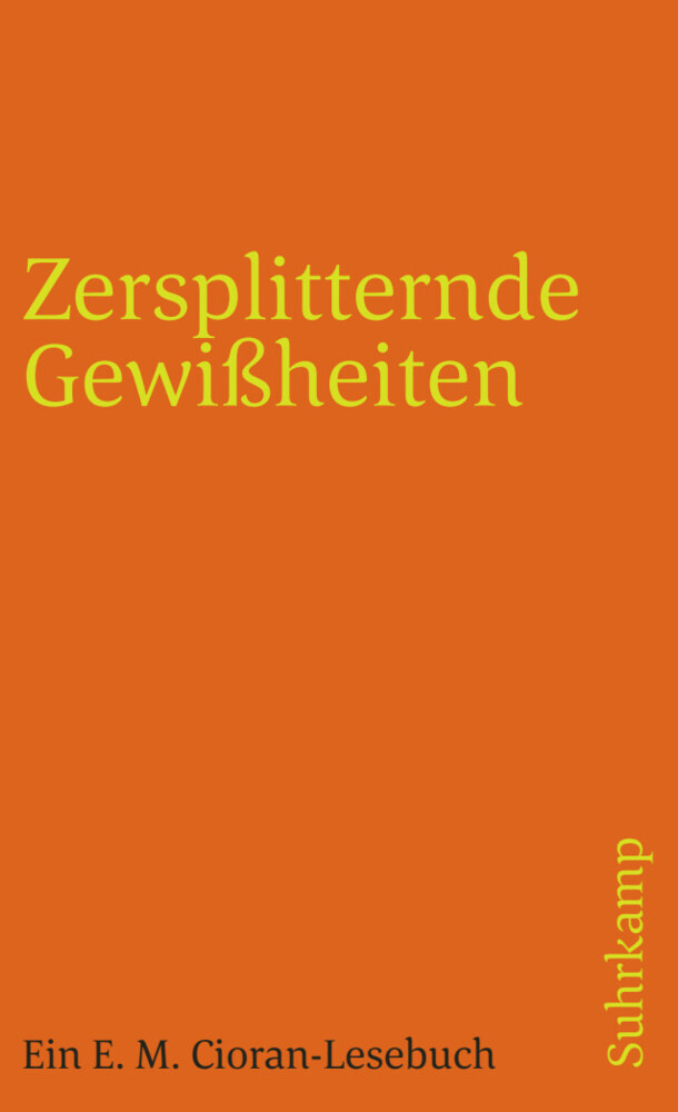 Zersplitternde Gewißheiten main product photo