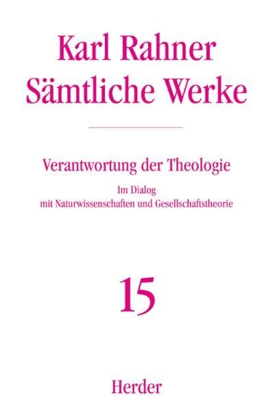 Karl Rahner Sämtliche Werke main product photo