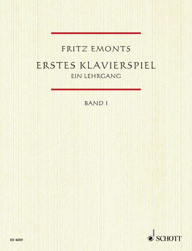 Erstes Klavierspiel. Bd.1 main product photo