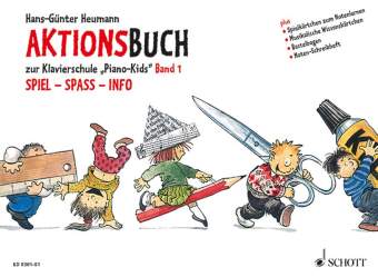 Piano Kids, Aktionsbuch. Bd.1