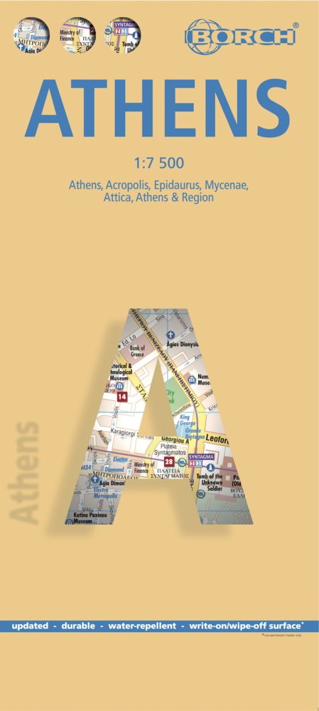 Borch Map Athina / Athen / Athens main product photo