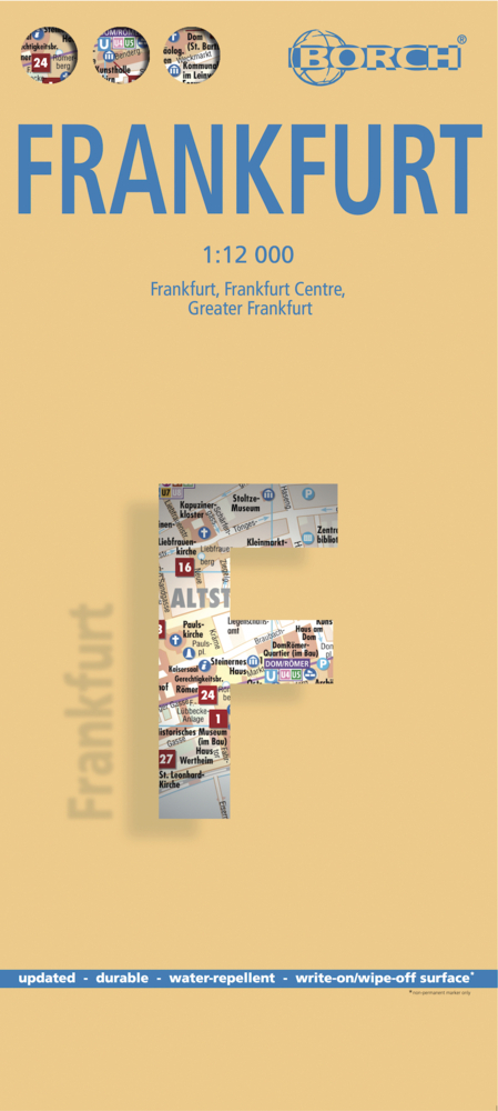 Borch Map Frankfurt am Main main product photo