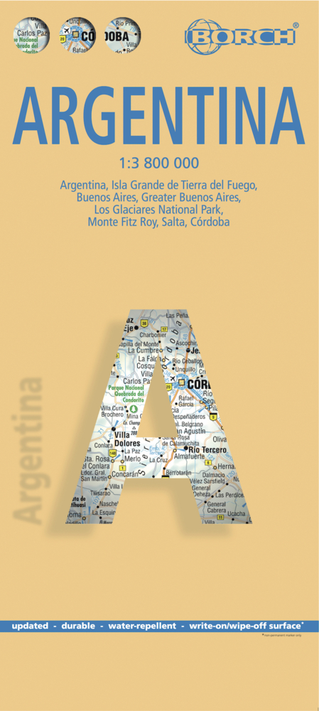 Borch Map Argentinien / Argentina main product photo