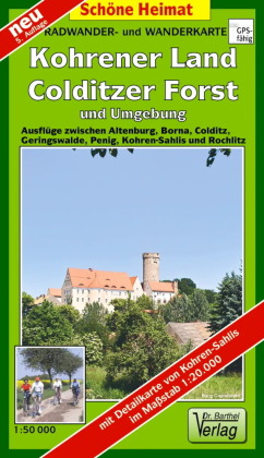 Doktor Barthel Karte Kohrener Land, Colditzer Forst und Umgebung