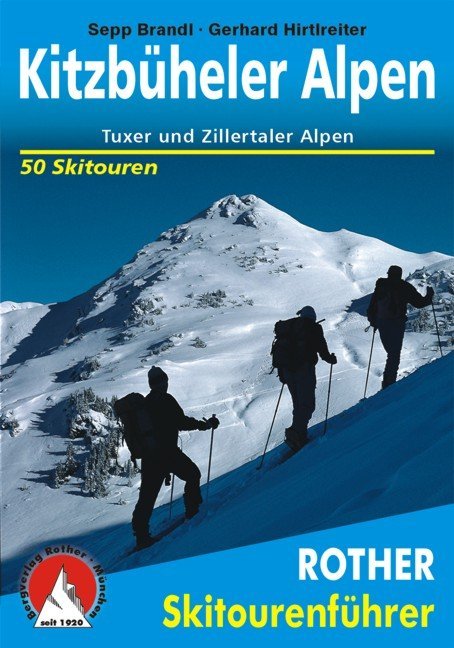 Rother Skitourenführer Kitzbüheler Alpen main product photo