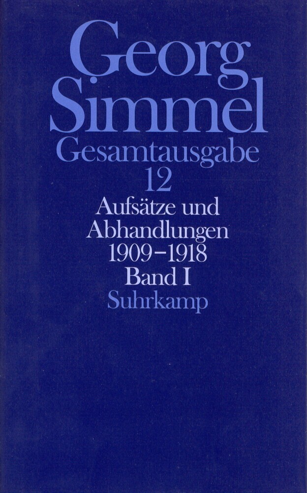 Aufsätze und Abhandlungen 1909-1918. Tl.1 main product photo