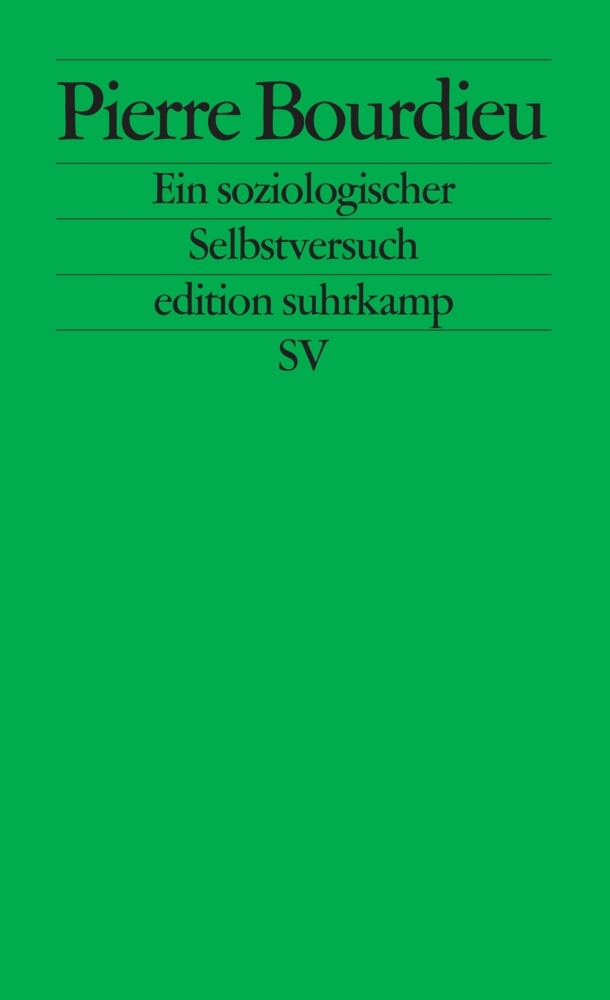 Pierre Bourdieu, Ein soziologischer Selbstversuch main product photo
