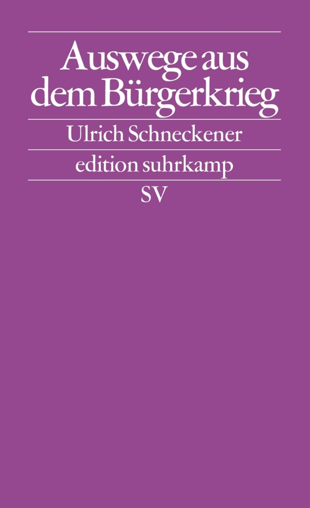 Auswege aus dem Bürgerkrieg main product photo