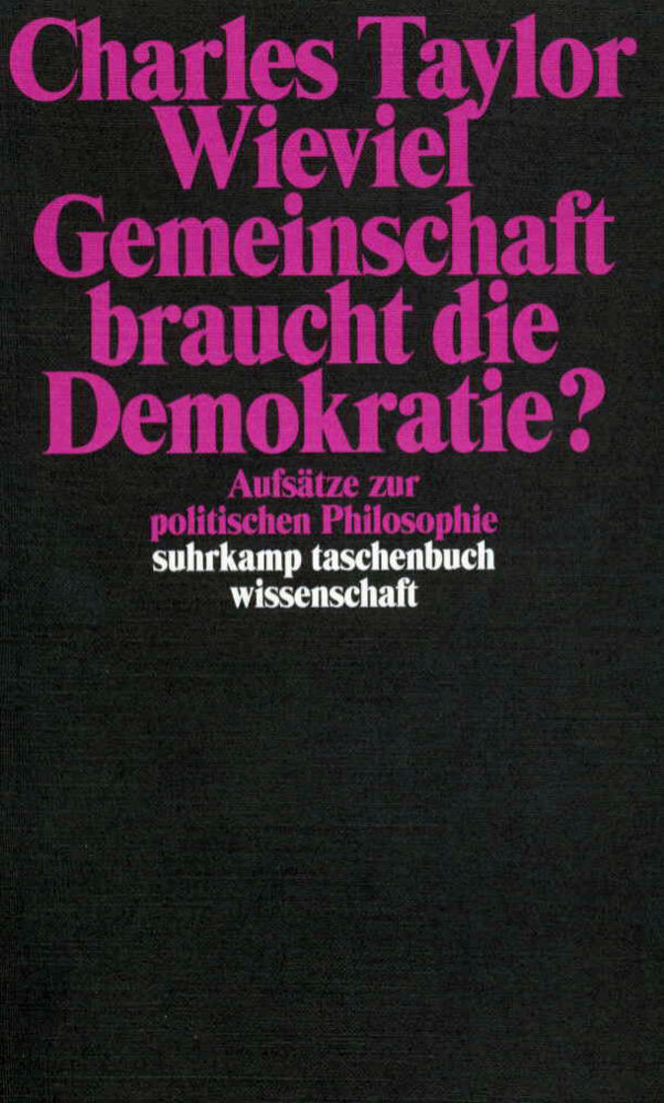 Wieviel Gemeinschaft braucht die Demokratie? main product photo
