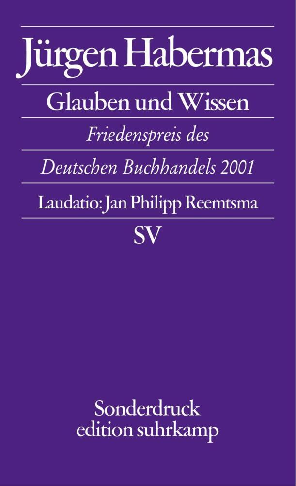 Glauben und Wissen main product photo