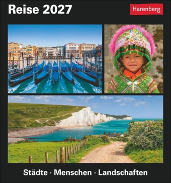 Reise Tagesabreißkalender 2027 - Kulturkalender - Städte, Me...