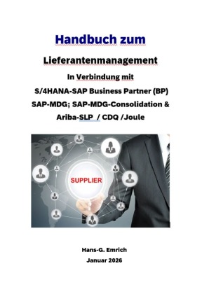Handbuch zum Lieferantenmanagement In Verbindung mit S/4HANA-S...