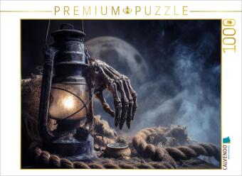 CALVENDO Puzzle Geisterschiffe sprechen in Schatten und Rauch ...